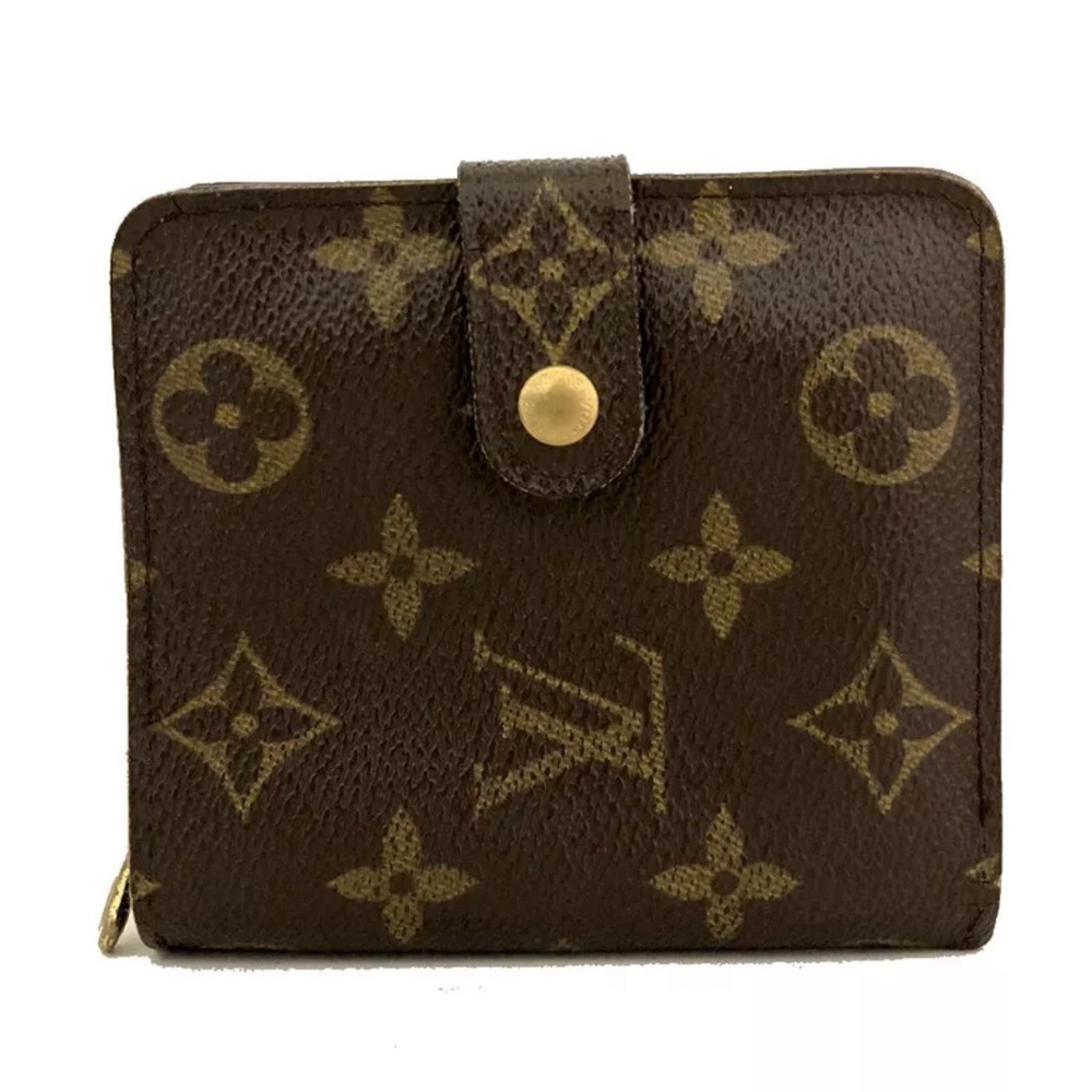Louis Vuitton Monogram Compact Zip Bifold Wallet